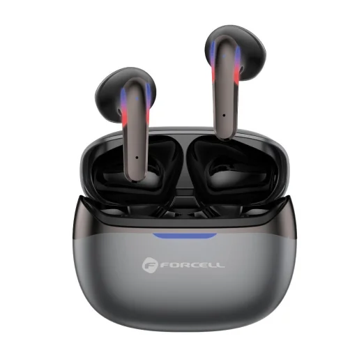 Forcell F-Audio Pulse Air bezdrôtové TWS slúchadlá čierne - 2