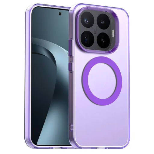 Techsuit CandyCase MagSafe tok Xiaomi 17T Pro készülékhez, lila - 1