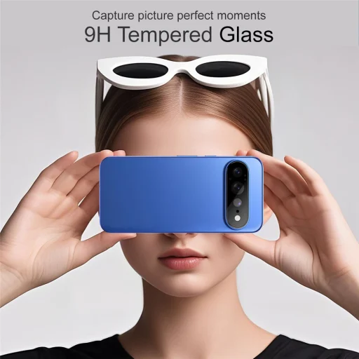 Techsuit Full Camera Glass kameralencse-védő üveg Google Pixel 11 Pro XL készülékhez, fekete üvegfólia - 3