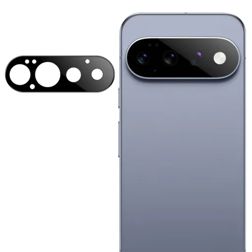 Techsuit Full Camera Glass kameravédő üveg Google Pixel 11 Pro készülékhez, fekete üvegfólia - 1