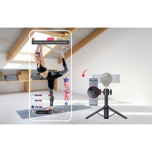 EMEET SmartCam C960 Ultra 4K webkamera - 8