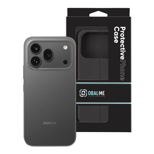 OBAL:ME SmoothTouch flip tok Honor 600 Pro készülékhez, fekete - 5