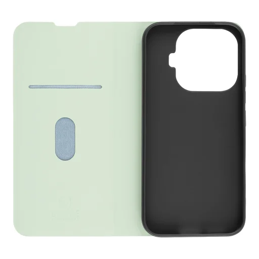 OBAL:ME SmoothTouch flipové puzdro pre Xiaomi 17T, mätovo zelené - 2