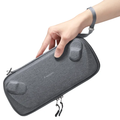 Spigen Klasden Pouch védőtok ASUS ROG Xbox Ally / Ally X készülékhez, antracitszürke - 7