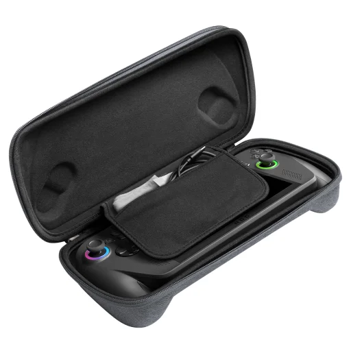 Spigen Klasden Pouch védőtok ASUS ROG Xbox Ally / Ally X készülékhez, antracitszürke - 8