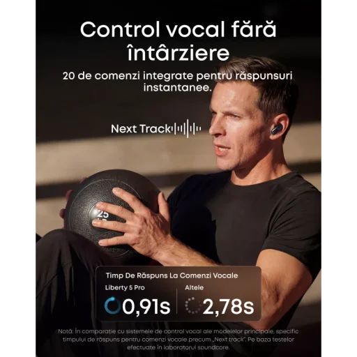Anker SoundCore Liberty 5 Pro, čierne D1203G11 bluetooth slúchadlá - 3