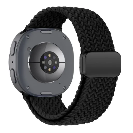 Tech-Protect NylonMag čierny pletený nylonový remienok Samsung Galaxy Watch 8 / 9 / Classic (40 / 44 / 46 mm) - 2