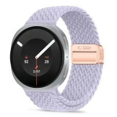 Tech-Protect NylonMag magnetický nylonový remienok Samsung Galaxy Watch 8 / 9 / Classic (40 / 44 / 46 mm) nevädzovo modrý