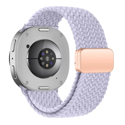 Tech-Protect NylonMag magnetický nylonový remienok Samsung Galaxy Watch 8 / 9 / Classic (40 / 44 / 46 mm) nevädzovo modrý - 2