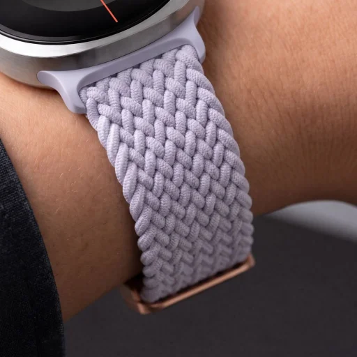 Tech-Protect NylonMag magnetický nylonový remienok Samsung Galaxy Watch 8 / 9 / Classic (40 / 44 / 46 mm) nevädzovo modrý - 7
