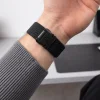 Samsung Galaxy Watch 8 / 9 / Classic (40 / 44 / 46 mm) čierny Tech-Protect Nylon Clasp nylonový remienok thumbnail