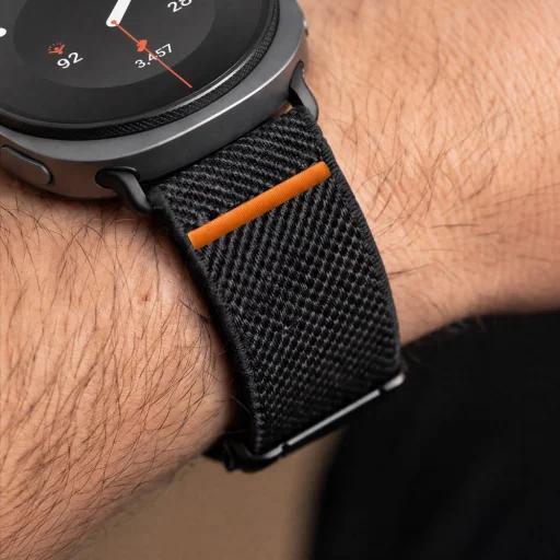 Samsung Galaxy Watch 8 / 9 / Classic (40 / 44 / 46 mm) čierny Tech-Protect Nylon Clasp nylonový remienok - 7