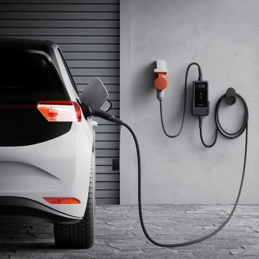 dé 22 kW prenosná nabíjačka s 10 m káblom, TUYA APP Type-2 - 4
