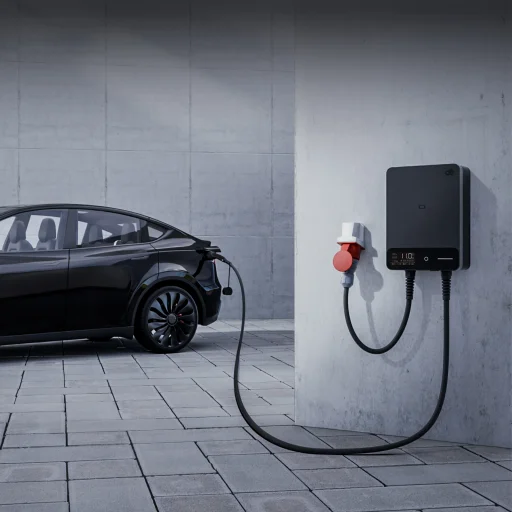 dé 11 kW nástenná nabíjacia stanica s 15 m káblom, APP TUYA Typ-2 - 4