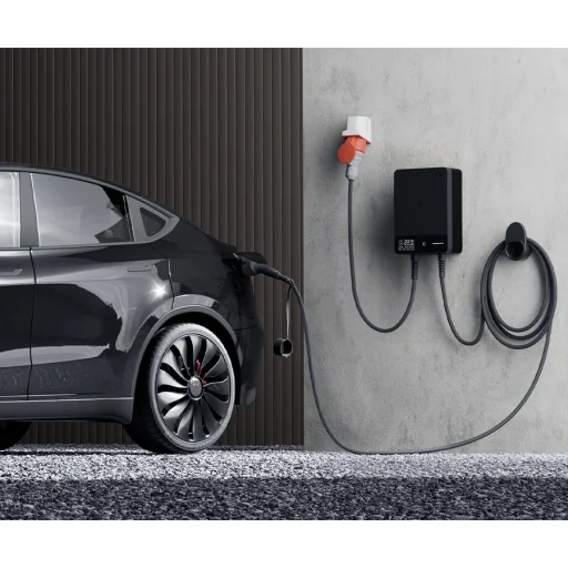 dé 22 kW nástenná nabíjačka s 10 m káblom, APP TUYA Type-2 - 8