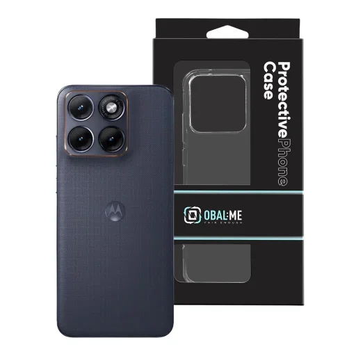 OBAL:ME TPU hátlapi tok Motorola Edge 70 Fusion készülékhez, átlátszó - 3