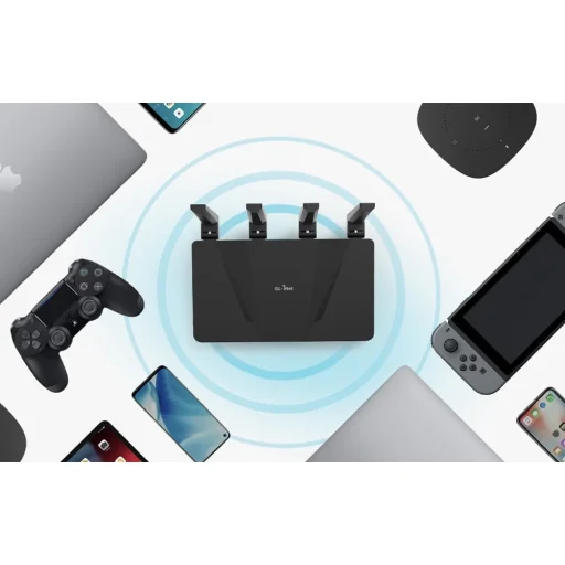 GL.iNet GL-AX1800 Flint Wi-Fi 6 router - 8