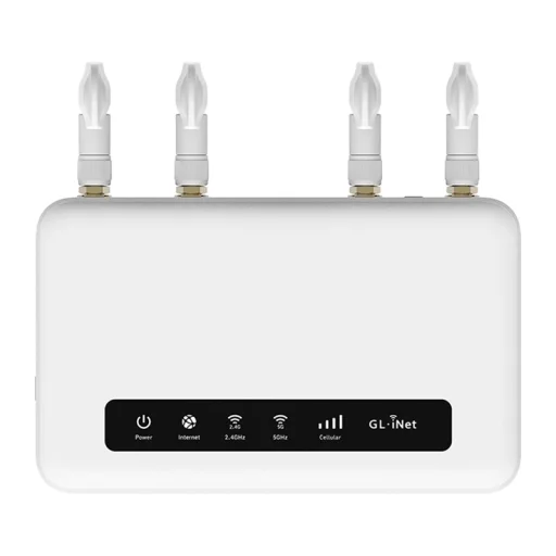 GL.iNet GL-X2000 Spitz Plus 4G LTE Wi‑Fi 6 smerovač - 4