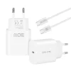 Blavec BC-14 GaN4 sieťová nabíjačka s USB-C – USB-C káblom, biela thumbnail