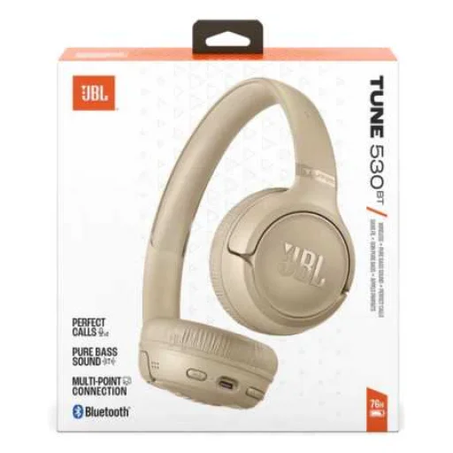 JBL Tune 530BT Bluetooth slúchadlá, béžové (JBLT530BTBEG) - 2