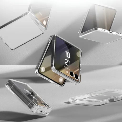 Mercury PC HardCase MagSafe puzdro pre Samsung Galaxy Z Flip8, priehľadné - 3