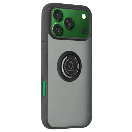  Apple iPhone 18 Pro / iPhone 17 Pro fekete Techsuit Glinth tok - 4