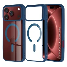  iPhone 18 Pro Max / iPhone 17 Pro Max kék Techsuit MagSafe Pro tok