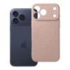 Silicone Mag Cover iPhone 17 Pro Max / 18 Pro Max tok MagSafe-kompatibilis kameravédelemmel, rózsaszín thumbnail