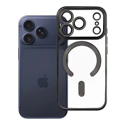 Electro Mag Cover MagSafe-kompatibilis tok iPhone 17 Pro / 18 Pro készülékhez, fekete - 12