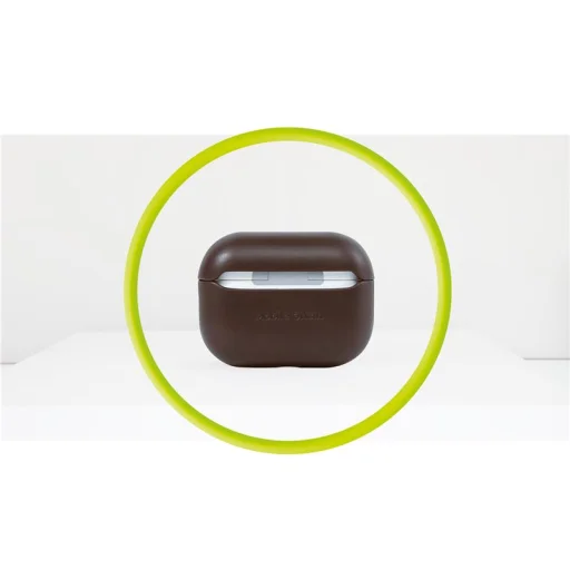 Mobile Origin bőr tok AirPods Pro 2-höz, barna - 10