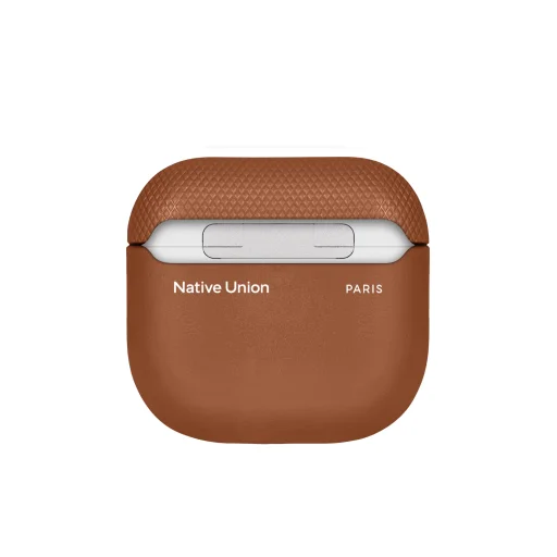 Native Union (RE)Classic puzdro pre AirPods 4, hnedé - 3