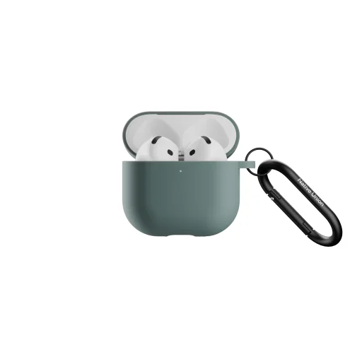 Native Union Active Case silikónové puzdro pre AirPods 4, bridlicovo zelená - 1