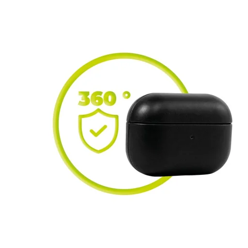 Mobile Origin bőrtok AirPods Pro 2-höz, fekete - 8
