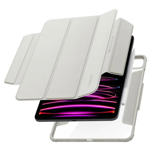 Spigen Air Skin Pro sivé puzdro pre iPad Pro 11" (2022/2021/2020/2018) - 6