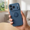 iPhone 17 Pro / 18 Pro tmavomodrý silikónový kryt Silicone Ring thumbnail