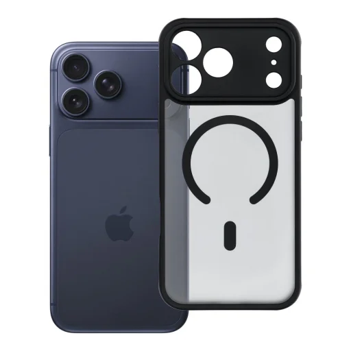 Full Matte Mag Cover pre iPhone 17 Pro Max / 18 Pro Max, kompatibilný s MagSafe, čierny - 14