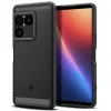 Sony Xperia 1 VIII matné čierne puzdro Spigen Rugged Armor thumbnail