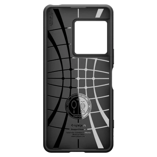 Sony Xperia 1 VIII matné čierne puzdro Spigen Rugged Armor - 3
