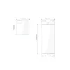 Samsung Galaxy Z Flip 7 / 8 priehľadná sada na ochranu displeja 4 v 1 Tech-Protect Easy Set Foil & Glass Fit+ thumbnail