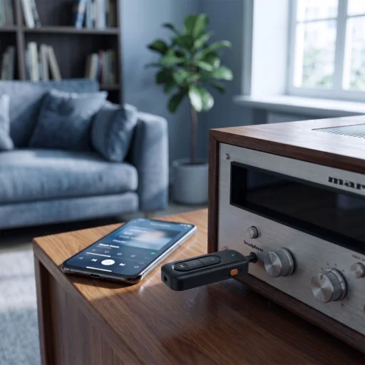 Tech-Protect Ultraboost AU03 Bluetooth 6.0 AUX zvukový adaptér, čierny - 5