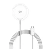 A54 25W Qi2.2 magnetická bezdrôtová nabíjačka MagSafe, biela – Tech-Protect thumbnail