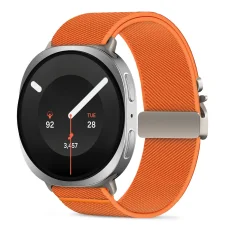 Samsung Galaxy Watch 8 / 9 / Classic (40 / 44 / 46 mm) oranžový nylonový remienok Tech-Protect Nylon Clasp