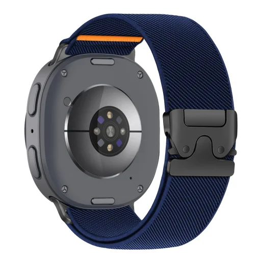 Samsung Galaxy Watch 8 / 9 / Classic (40 / 44 / 46 mm) tmavomodrý remienok Tech-Protect Nylon Clasp - 2