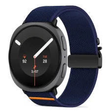  Samsung Galaxy Watch 8 / 9 / Classic (40 / 44 / 46 mm) sötétkék Tech-Protect Nylon Clasp szíj