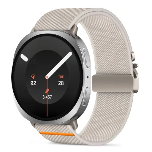 Tech-Protect Nylon Clasp nylonový remienok pre Samsung Galaxy Watch 8 / 9 / Classic 40 / 44 / 46 mm, hviezdny svit - 1