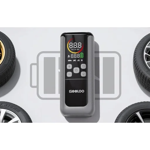 GOOLOO GT160 dvojfunkčný autokompresor - 6