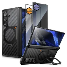 Samsung Galaxy Z Fold 8 Ultra čierne aramidové puzdro Supcase UB Aero MagSafe, dvojdielne