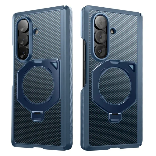 Samsung Galaxy Z Fold 8 Ultra modré aramidové puzdro Supcase UB Aero MagSafe 2-Set - 4