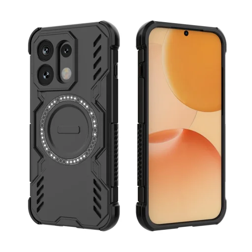 Čierne puzdro Techsuit ArmorMag pre Oppo Reno16 / Reno16 Pro - 3