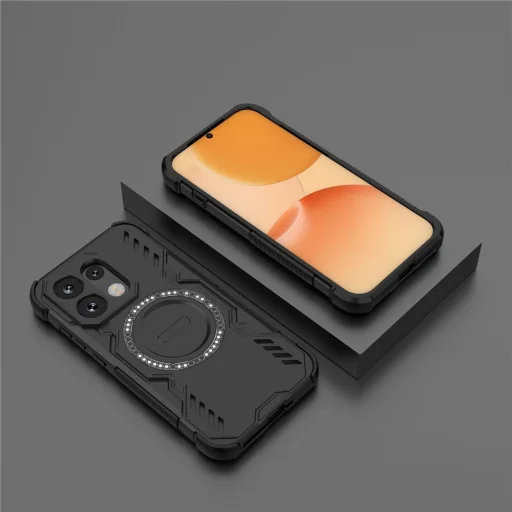 Čierne puzdro Techsuit ArmorMag pre Oppo Reno16 / Reno16 Pro - 6